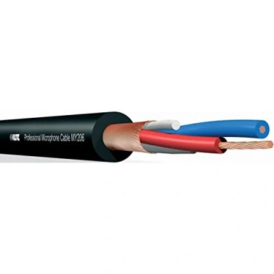Abbildung von Klotz MY206, 30m Rolle, schwarz professionelles Mikrofonkabel