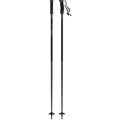 Abbildung von ATOMIC AMT SQS Skistöcke Schwarz Länge 120 cm Zuverlässiger 4* Aluminium Skistock Ergonomischem Griff am Stock Safety Quick Release System Stöcke mit 60mm Pistenteller