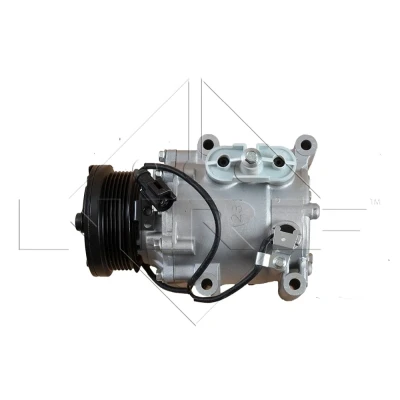 Abbildung von NRF EASY FIT 32199 Kompressor SCROLL90V 12 PAG 46 mit Kompressoröl, Dichtring FORD: FIESTA 5, Focus Mk1 Kombi, Schrägheck