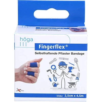 Abbildung von Fingerflex 2,5 cmx4,5 m blau latexfrei