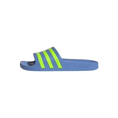 Abbildung von adidas Unisex Adilette Aqua Slides Flipflop, Blue Fusion/Lucid Lemon/Blue Fusion, 38 EU