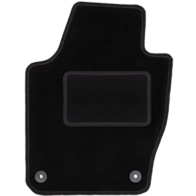 Abbildung von Wielganizator Automatte Passend für Skoda Fabia III Schrägheck, Kombi 2014 Velours Autozubehör Auto Fußmatten Fußmatte 1 teilig schwarz