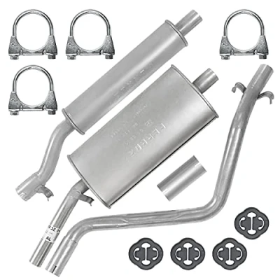 Abbildung von Auspuffanlage Schalldämpferset Auspuff für VW Golf 1 I 1.8 1.6 TD