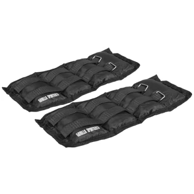 Abbildung von GORILLA SPORTS Gewichtsmanschette 2er Set, Gewichte 1 10 kg, Verstellbar, Fußgelenkgewichte, Armgewichte