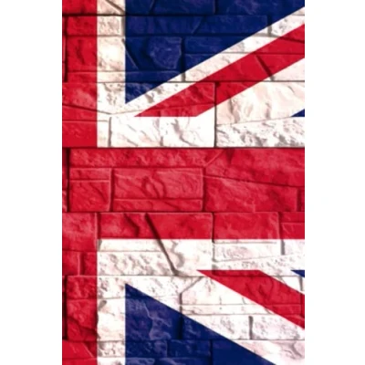 Abbildung von Union Jack Notebook: British Notebook, English Cool Britannia, Great Britain, British, England, Wales, Scotland, Northern Ireland
