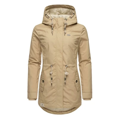 Abbildung von Ragwear Monadis Wintermantel, Damen, Größe: XS, Taupe