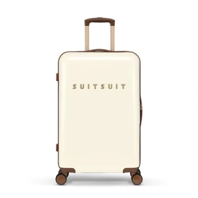 Abbildung von SUITSUIT Fab Seventies Mittelgroßer Reisekoffer Check in Koffer mit TSA Schloss 66 cm 59L Weiß