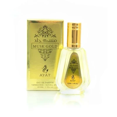 Abbildung von Eau de Parfum Arab Spray 50 ml Für Frauen Hergestellt in Dubai Duftnote Oriantal (Musk Gold)