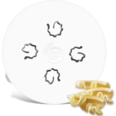 Abbildung von MY PASTA Aufsatz Torchietti Pastamaker Matrizen Pastadisc Avance Matrize für hausgemachte Pasta, Kompatibel mit Philips Nudelmaschine Serie 7000 Aufsätze Zubehör