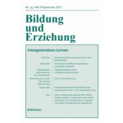 Abbildung von Intergeneratives Lernen (Bildung und Erziehung: Begründet von Franz Hilker)