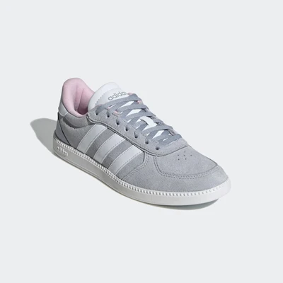 Abbildung von adidas Damen Breaknet Sleek Shoes Schuhe, Halo Silver FTWR White Grey Two, 37.5 EU