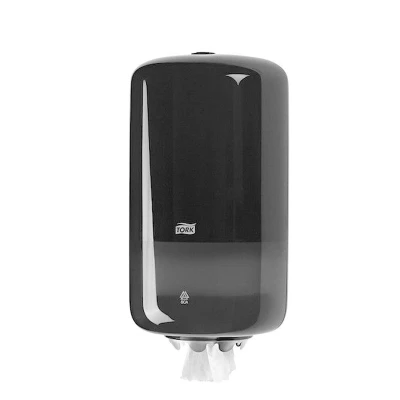 Abbildung von Tork Distributeur Rouleau à Dévidage Central Mini Noir Elevation M1 558008