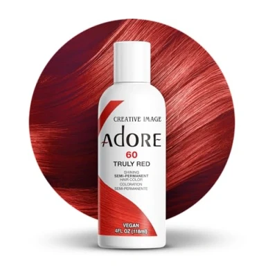 Abbildung von Adore Shining Semipermanente Haarfarbe, 60 Truly Red
