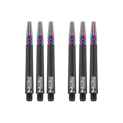 Abbildung von RED DRAGON Nitrotech Ionic Mittlere Schäfte Schwarz 2 Sets pro Packung (6 in total)