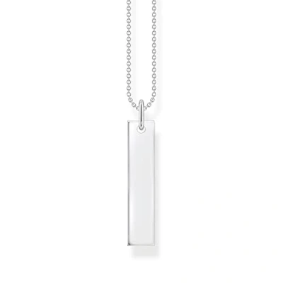 Abbildung von Thomas SABO Unisex Halskette silvercoloured, Größe: One Size, Silver coloured