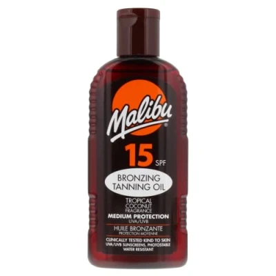 Abbildung von Malibu Bronzing Tanning Oil SPF 15 200 ml