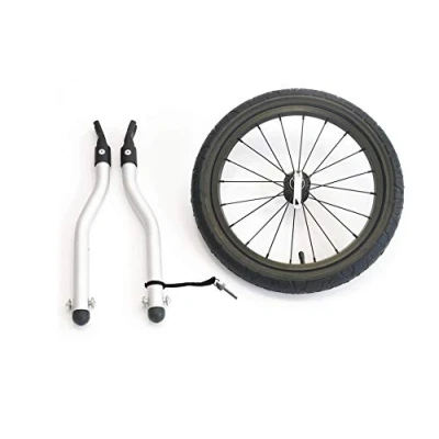 Abbildung von XLC Unisex Jugend Fahrradanhänger 3092008011 Fahrradanhänger, schwarz, 16 Zoll