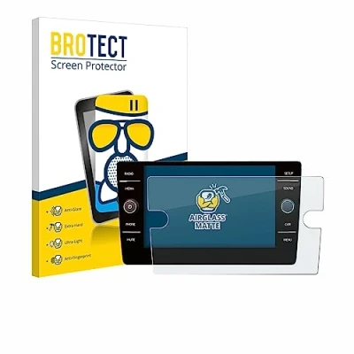 Abbildung von BROTECT Entspiegelungs Schutzglas für Volkswagen Golf 7 2019 Discover Media 8&quot; Schutz Folie Panzerfolie Glas Matt [Kratzfest 9H, Anti Reflex]