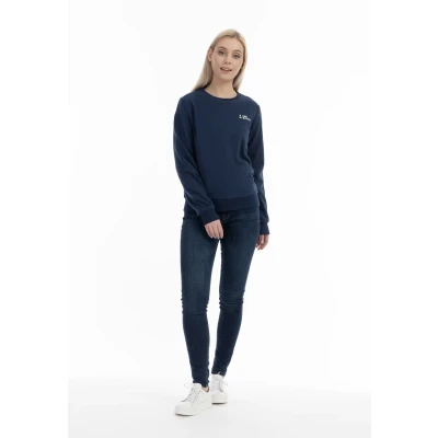 Abbildung von DREIMASTER Maritim Damen Sweatshirt XS / Marine 51% Baumwolle 49% Polyester