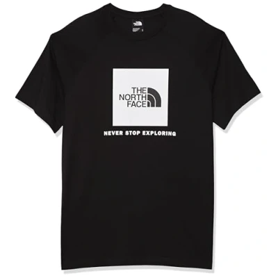 Abbildung von The North Face Raglan Redbox TEE Tshirt print, Herren, Größe: XXL, Black