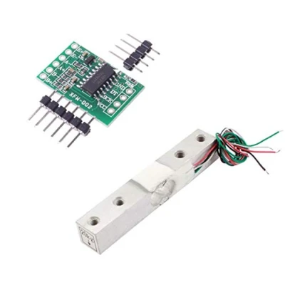 Abbildung von Aihasd Digitale Wägezelle Gewichtssensor 20KG Tragbar Elektronische Küchenwaage + HX711 Wägesensoren Ad modul Für arduino