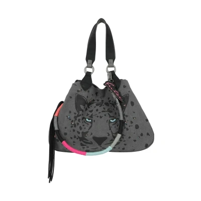 Abbildung von Fritzi aus Preussen Damen Izzy Canvas Panther Spotty Shopper