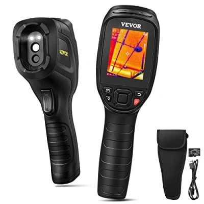 Abbildung von VEVOR Handheld Wärmebildkamera 240x180 IR Auflösung Infrarotkamera Thermometer 40mK Thermografie Kamera 20 550C Thermokamera Identifizierung von Wilden Tiere Elektrisch Hotspots Fehlenden Isolierung