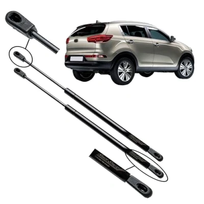 Abbildung von Ramor Strutz 2x Gasfeder Dämpfer Heckklappe Kompatibel mit Kia Sportage (SL) 2010 2015. Gasdruckfeder Heckklappendämpfer Ersatz für 817703W000 und Andere.