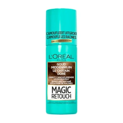 Abbildung von LOral Paris Magic Retouch Uitgroei Camoufleerspray Goud Middenbruin