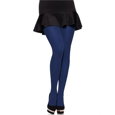 Abbildung von Merry Style Damen Mikrofaser blickdichte Strumpfhose plus size MS 162 60 DEN(Jeans, XXL (50 56))