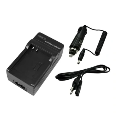 Abbildung von Akku Ladegerät Lader mit KFZ Adapter für Sony HDR FX 7 Z 1 AX 2000 Alpha A200 A300 A350 A500 A550 A700 A850 A900 77v A450 A560 A580 A 200 300 350 500 550 700 850 900 560 580