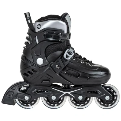 Abbildung von Powerslide Inlineskates Khaan Junior NXT Black adj.
