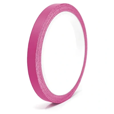 Abbildung von Finest Folia 10 Meter Matt Zierstreifen Auto LKW Motorrad Boot Modellbau Basteln DIY Deko Dekorstreifen Seitenstreifen Klebestreife selbstklebend (Pink matt, 7mm Breite)