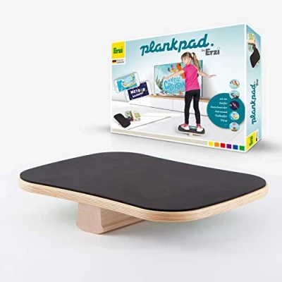 Abbildung von Plankpad KIDS Balance Board &amp; Ganzkörper Fitness Trainer für Kinder Mad in Germany inkl. Smartphone App So macht Kindern Bewegung Spass!