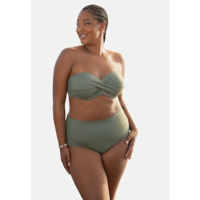 Abbildung von Sugarshape Multiway Monaco Bikinitop, Damen, Größe: 75F, Khaki swim