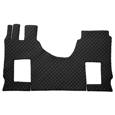 Abbildung von F CORE FL32 BLACK Fußmattensatz Eco Leder vorne 1 schwarz MERCEDES BENZ: ACTROS MP4