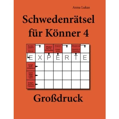 Abbildung von Schwedenrätsel für Könner 4 Großdruck