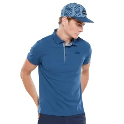 Abbildung von The North Face Premium Poloshirt, Herren, Größe: Small, Shady blue