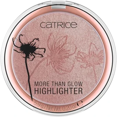 Abbildung von Catrice More Than Glow Highlighter, Nr. 040, Pink, glänzend, intensiv, strahlend, schimmernd, vegan, ölfrei, ohne Parfüm, Alkohol, 1er Pack (5.9g)