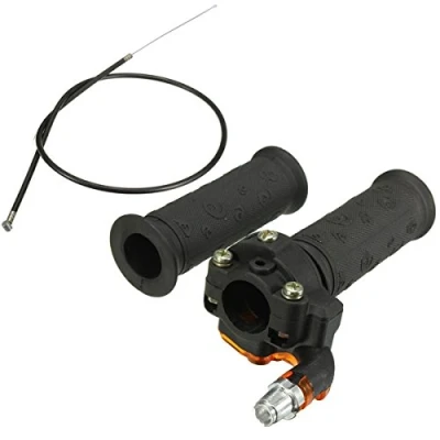 Abbildung von JenNiFer Twist Throttle Accelerator Grips &amp; Cable for ATV Quad Dirt Pit Bike 90/110/125Cc