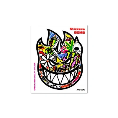 Abbildung von 4R Quattroerre.it 6136 Sticker Bomb Aufkleber Gesicht, 10 x 12 cm