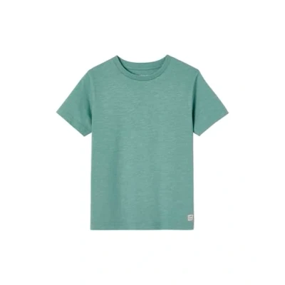 Abbildung von Vertbaudet Jungen T Shirt, kurzärmelig Gr. 12 Jahre, Salbei