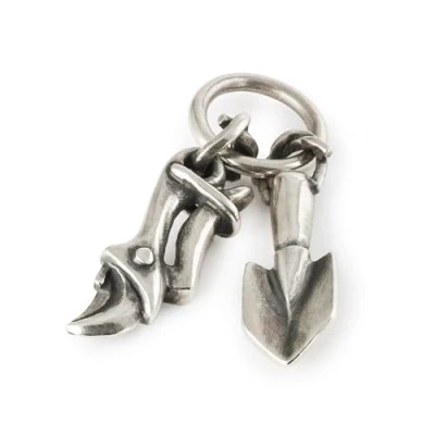 Abbildung von Trollbeads Frühlings Kollektion Blühende Verbindungen 2024 Silberbeads (Grüner Daumen TAGBE 30198)