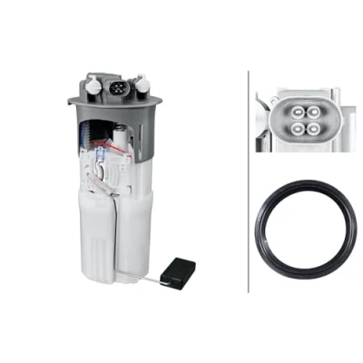 Abbildung von HELLA 8TF 358 306 691 Kraftstoff Fördereinheit mit Dichtung, Tankgeber elektrisch Diesel LAND ROVER: Freelander I SUV, SUV Cabrio
