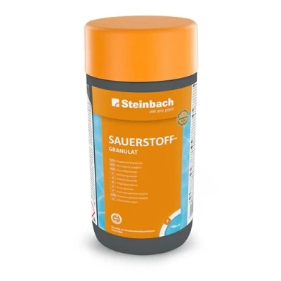 Abbildung von Steinbach Poolpflege Sauerstoffgranulat, 1 kg, Aktivsauerstoff, 0756001TD00