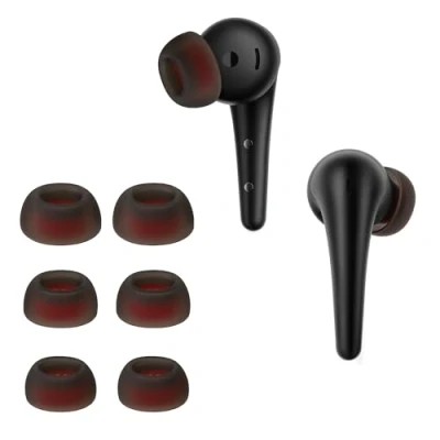Abbildung von kwmobile 6X Polster kompatibel mit 1More Aero 3 Größen Silikon Ohrstöpsel In Ear Kopfhörer