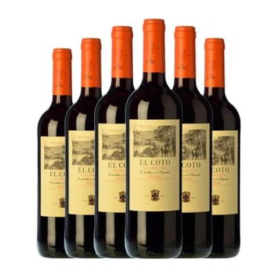 Abbildung von Coto de Rioja Tempranillo Alterung Medium Flasche 50 cl (Schachtel mit 6 von cl)