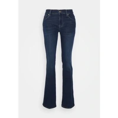 Abbildung von 7 for all mankind BAIR ECO Rinsed Jeans Bootcut, Damen, Größe: 26, Dark blue