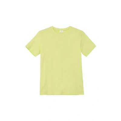 Abbildung von s.Oliver MIT Statementprint Tshirt print für Kinder, Größe: 158/164, Limettengrün