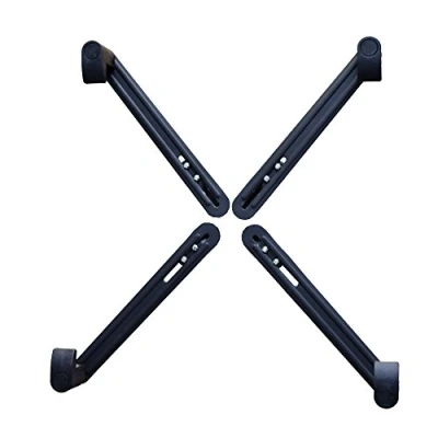 Abbildung von HFTEK® Non VESA Mount Adapter Set für Monitore ohne Löcher (HF77B)